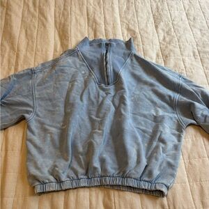 FP Movement Valley Girl Pullover- Cloudy Waters